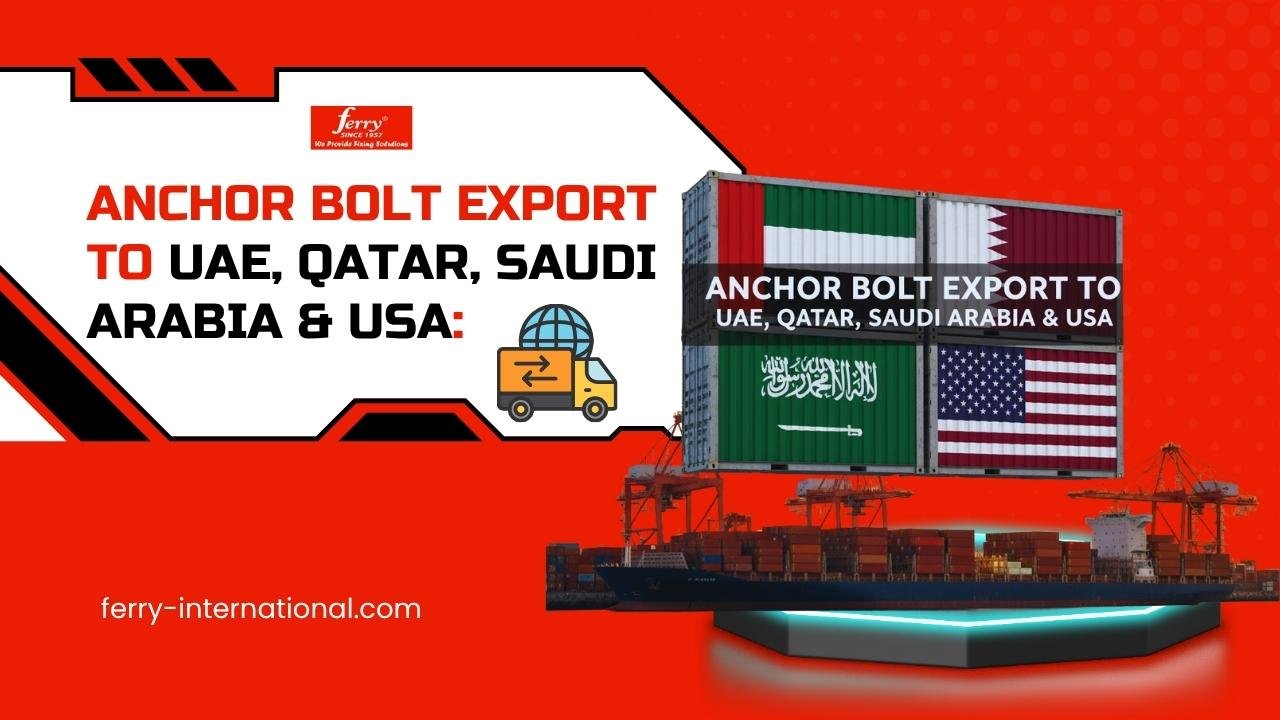 Anchor Bolt  exporter to uae , qatar , saudi  arabia